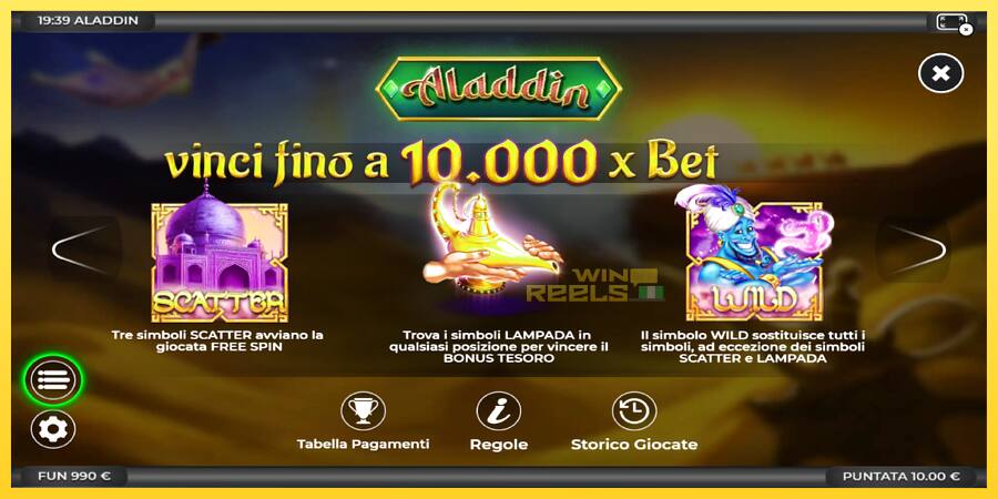 Afbeelding 5 speelautomaat Aladdin