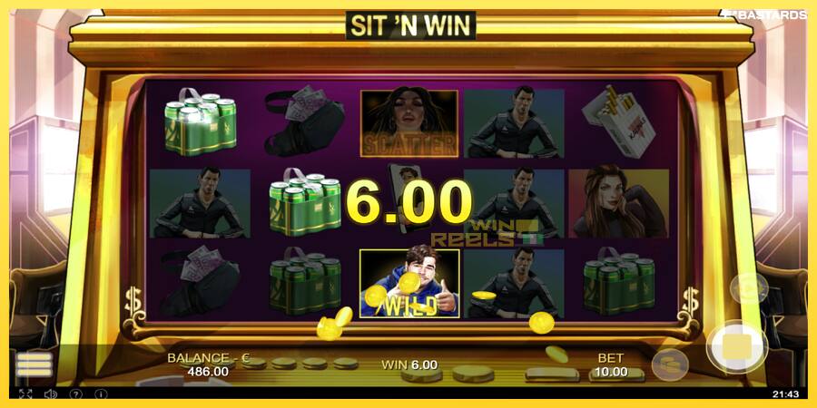 Afbeelding 3 speelautomaat Sit N Win