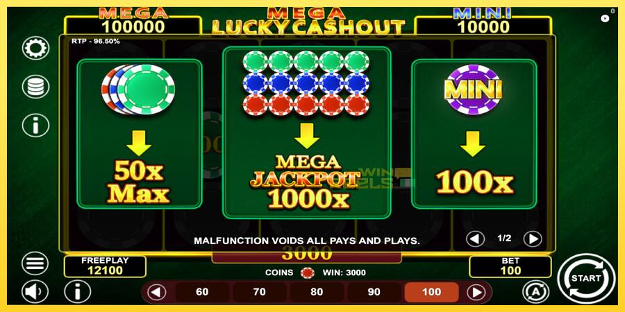 Afbeelding 5 speelautomaat Mega Lucky Cashout