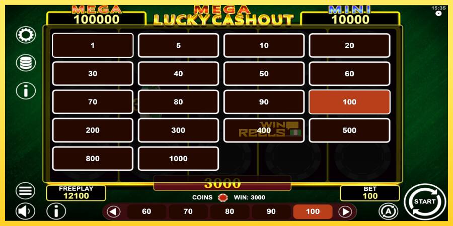 Afbeelding 7 speelautomaat Mega Lucky Cashout