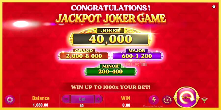 Afbeelding 4 speelautomaat Jackpot Joker