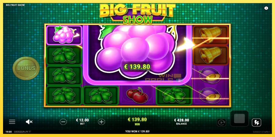 Afbeelding 3 speelautomaat Big Fruit Show