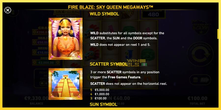 Afbeelding 5 speelautomaat Sky Queen Megaways