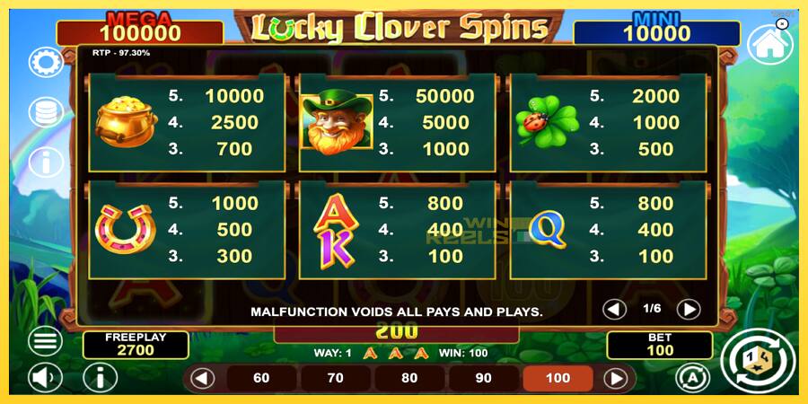 Afbeelding 5 speelautomaat Lucky Clover Spins