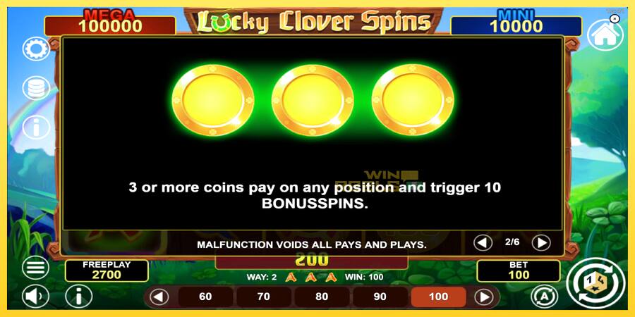 Afbeelding 6 speelautomaat Lucky Clover Spins