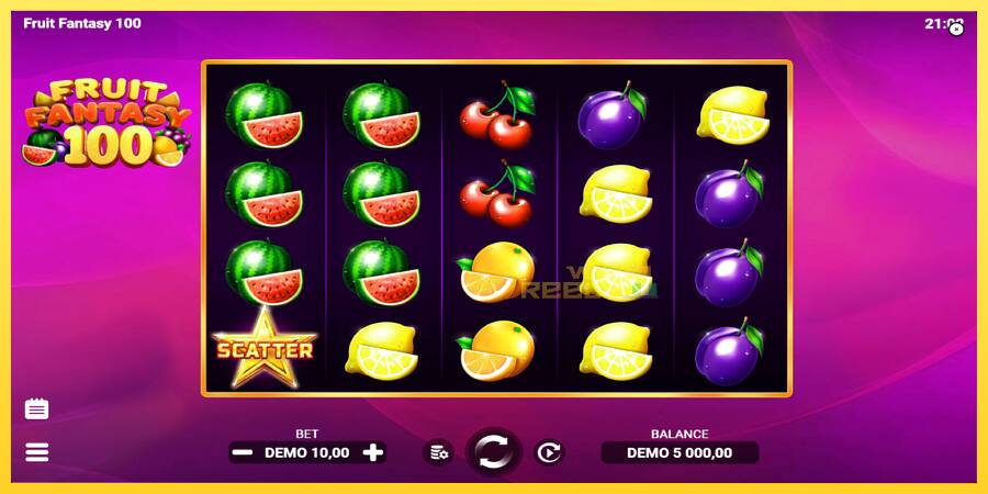 Afbeelding 2 speelautomaat Fruit Fantasy 100