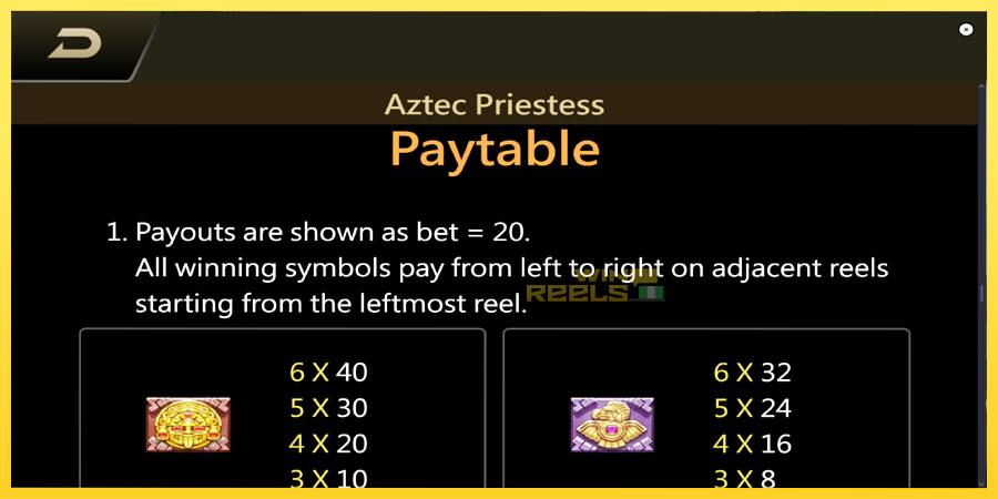 Afbeelding 7 speelautomaat Aztec Priestess