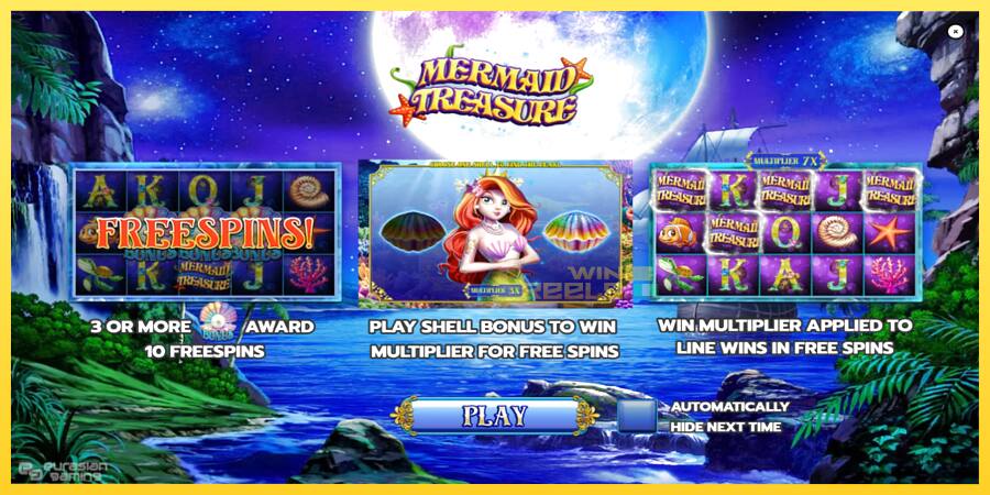 Afbeelding 1 speelautomaat Mermaid Treasure