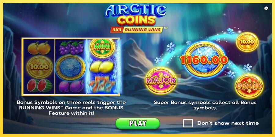 Afbeelding 1 speelautomaat Arctic Coins