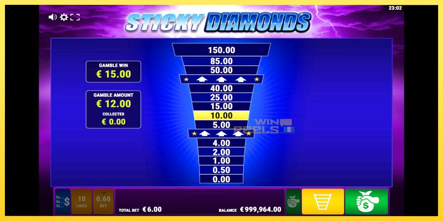 Afbeelding 4 speelautomaat Sticky Diamonds