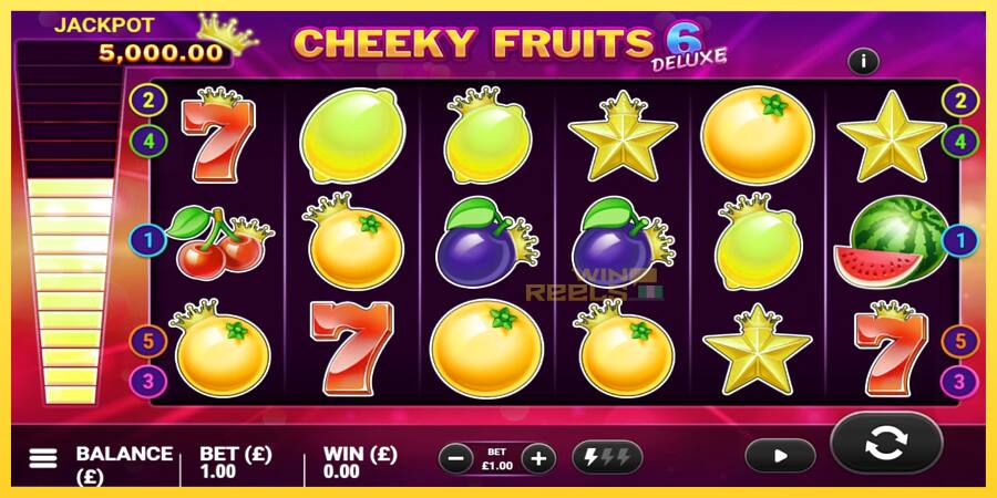 Afbeelding 2 speelautomaat Cheeky Fruits 6 Deluxe