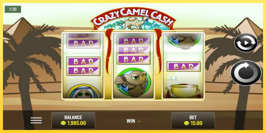 Afbeelding 1 speelautomaat Crazy Camel Cash