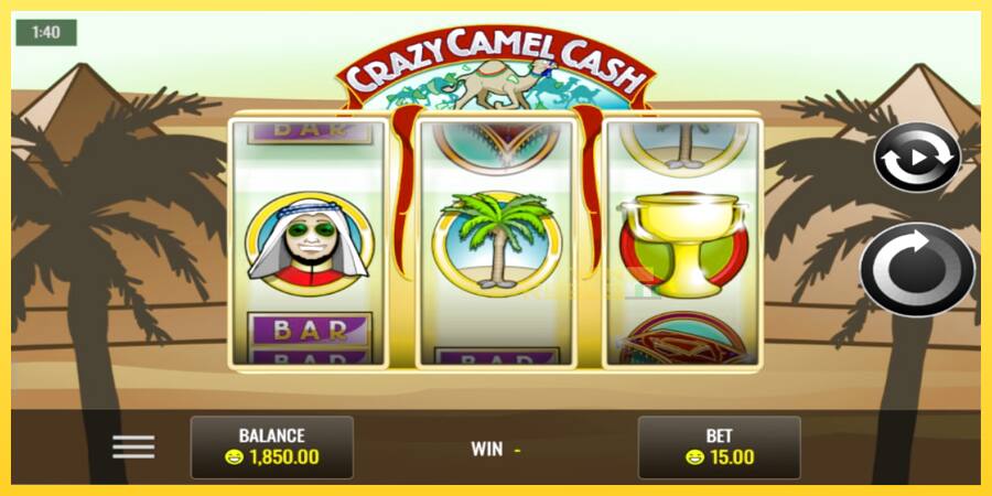 Afbeelding 2 speelautomaat Crazy Camel Cash