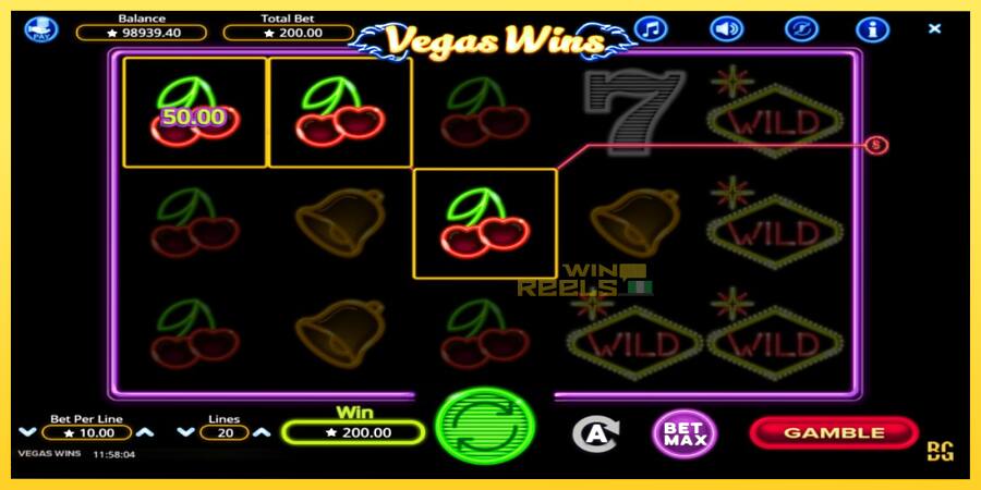 Afbeelding 3 speelautomaat Vegas Wins