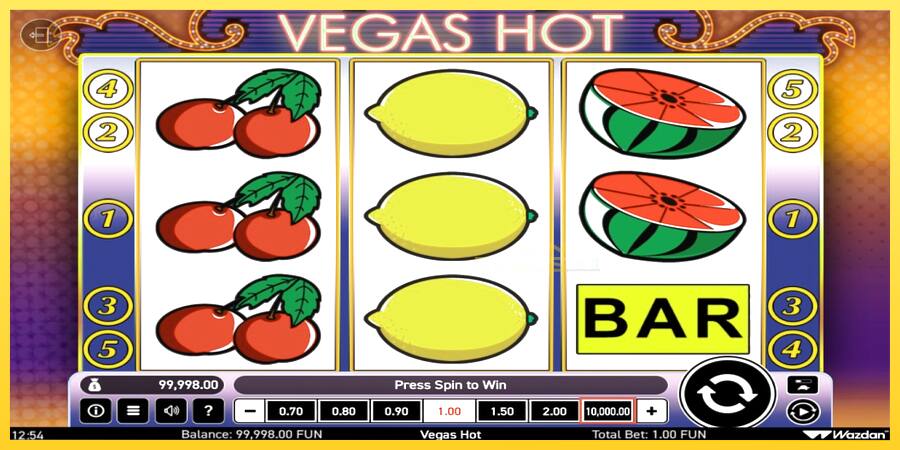 Afbeelding 2 speelautomaat Vegas Hot