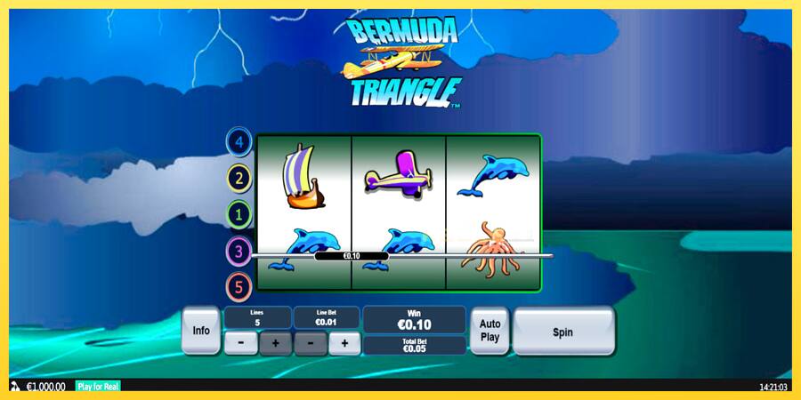 Afbeelding 3 speelautomaat Bermuda Triangle