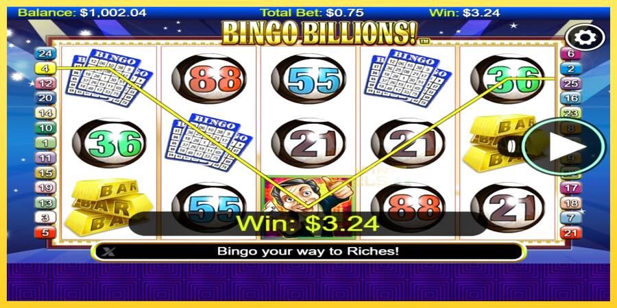 Afbeelding 3 speelautomaat Bingo Billions