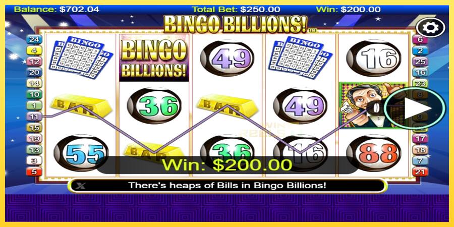 Afbeelding 4 speelautomaat Bingo Billions