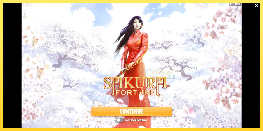 Afbeelding 1 speelautomaat Sakura Fortune