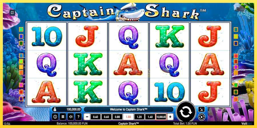 Afbeelding 1 speelautomaat Captain Shark