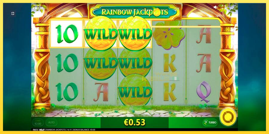 Afbeelding 2 speelautomaat Rainbow Jackpots