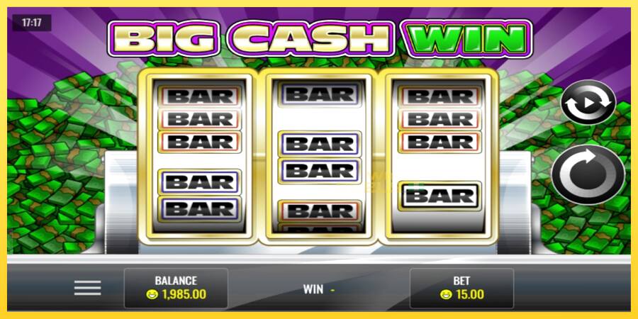 Afbeelding 1 speelautomaat Big Cash Win